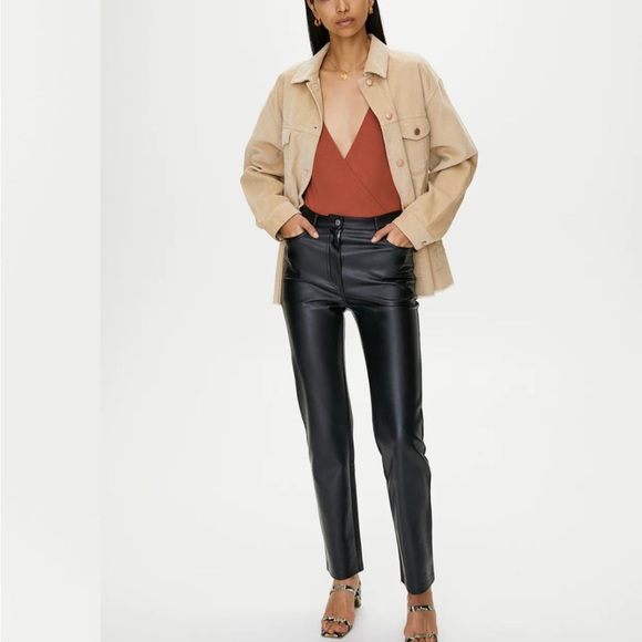 Aritzia Neva Bodysuit - Rusty Brown, XS - Picture 3 of 8